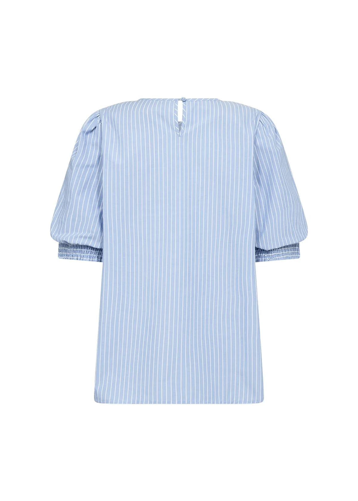 40528- Blue Stripe Blouse - Soya Concept