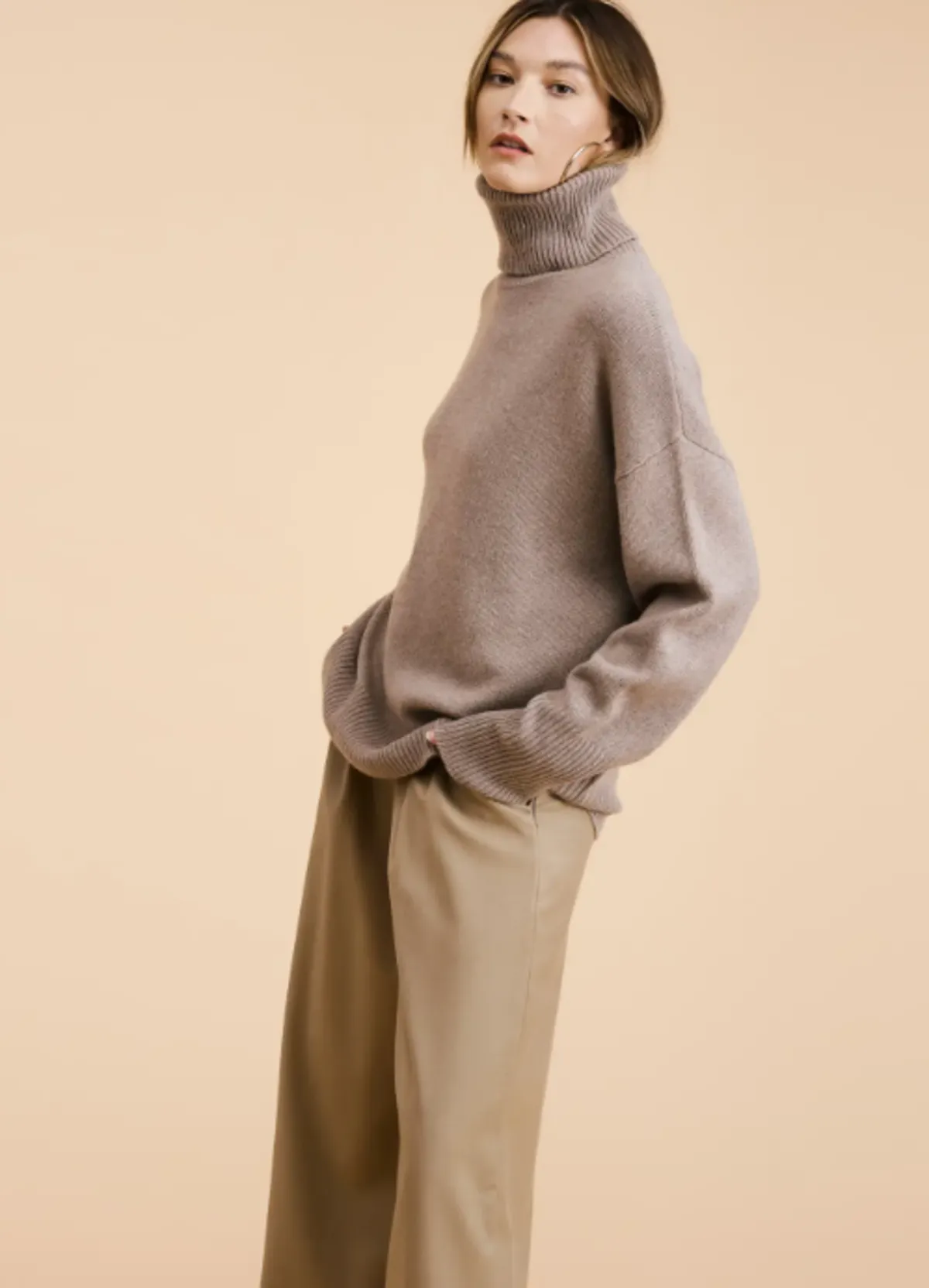 Alaise Cashmere Sweater - Taupe