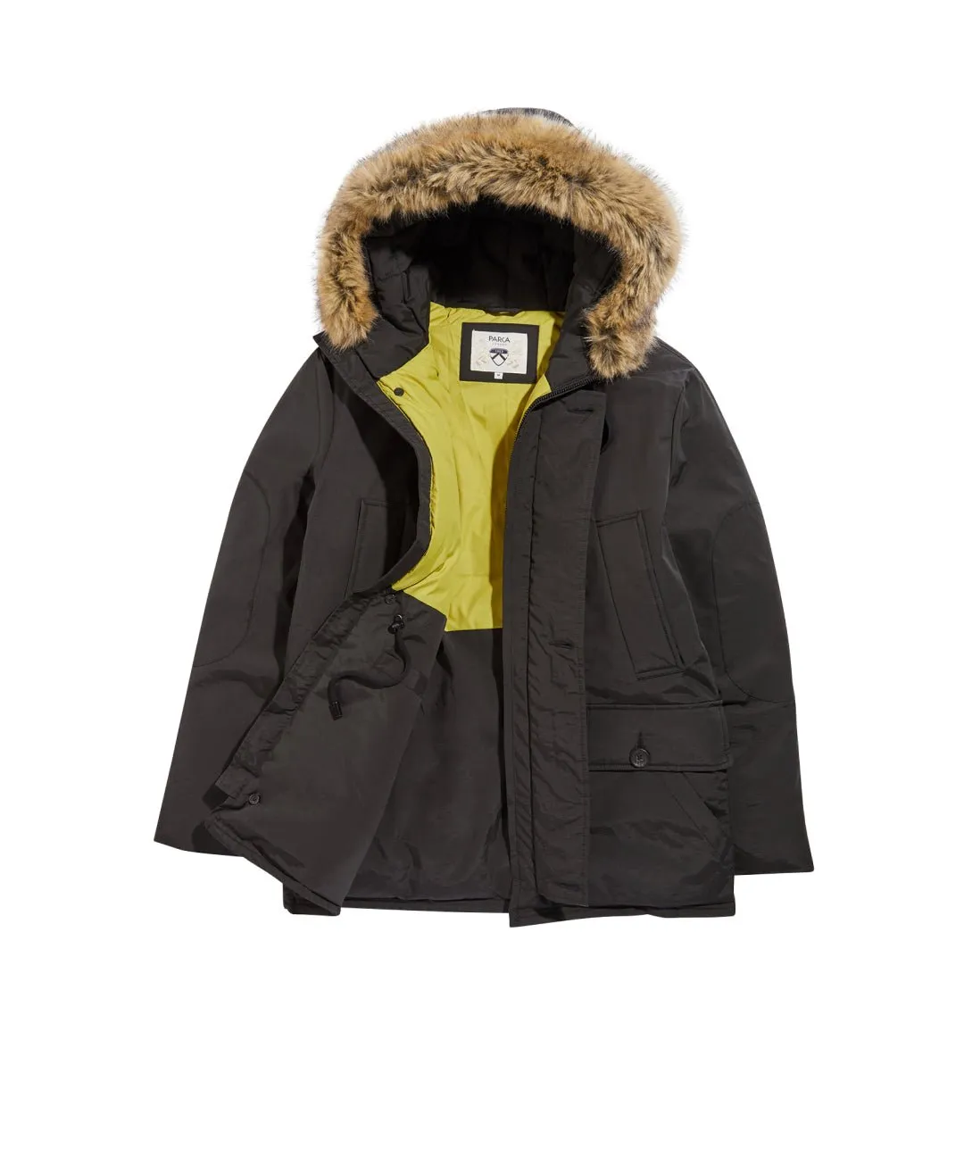 Alaska Mid-Length Faux Fur Parka