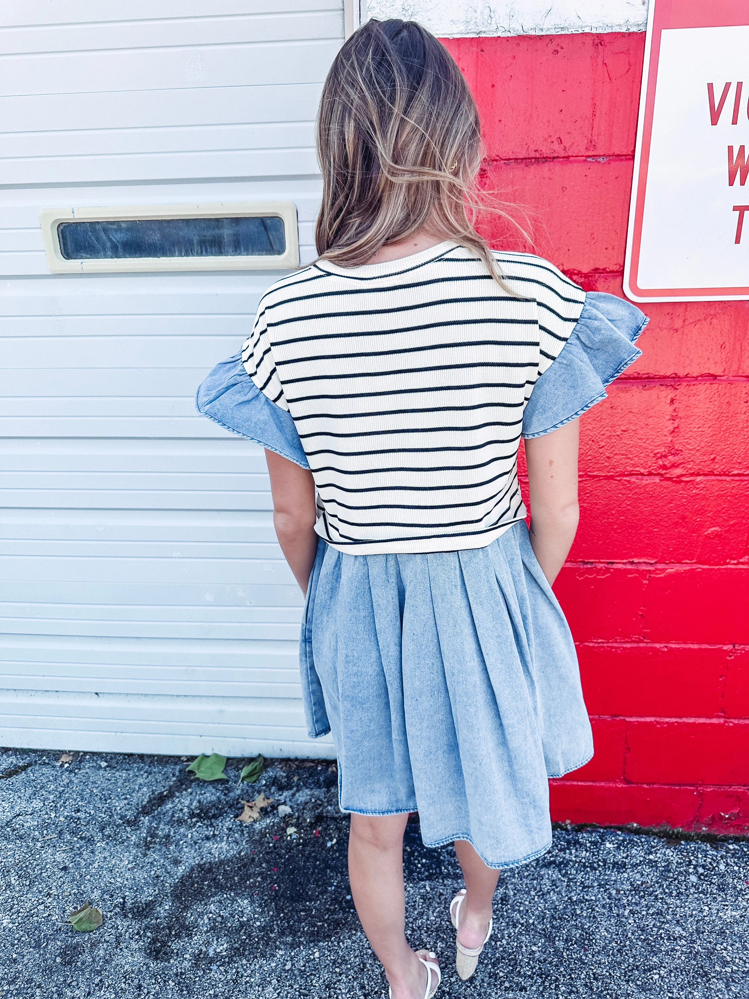 All-American Girl Two-fer Dress