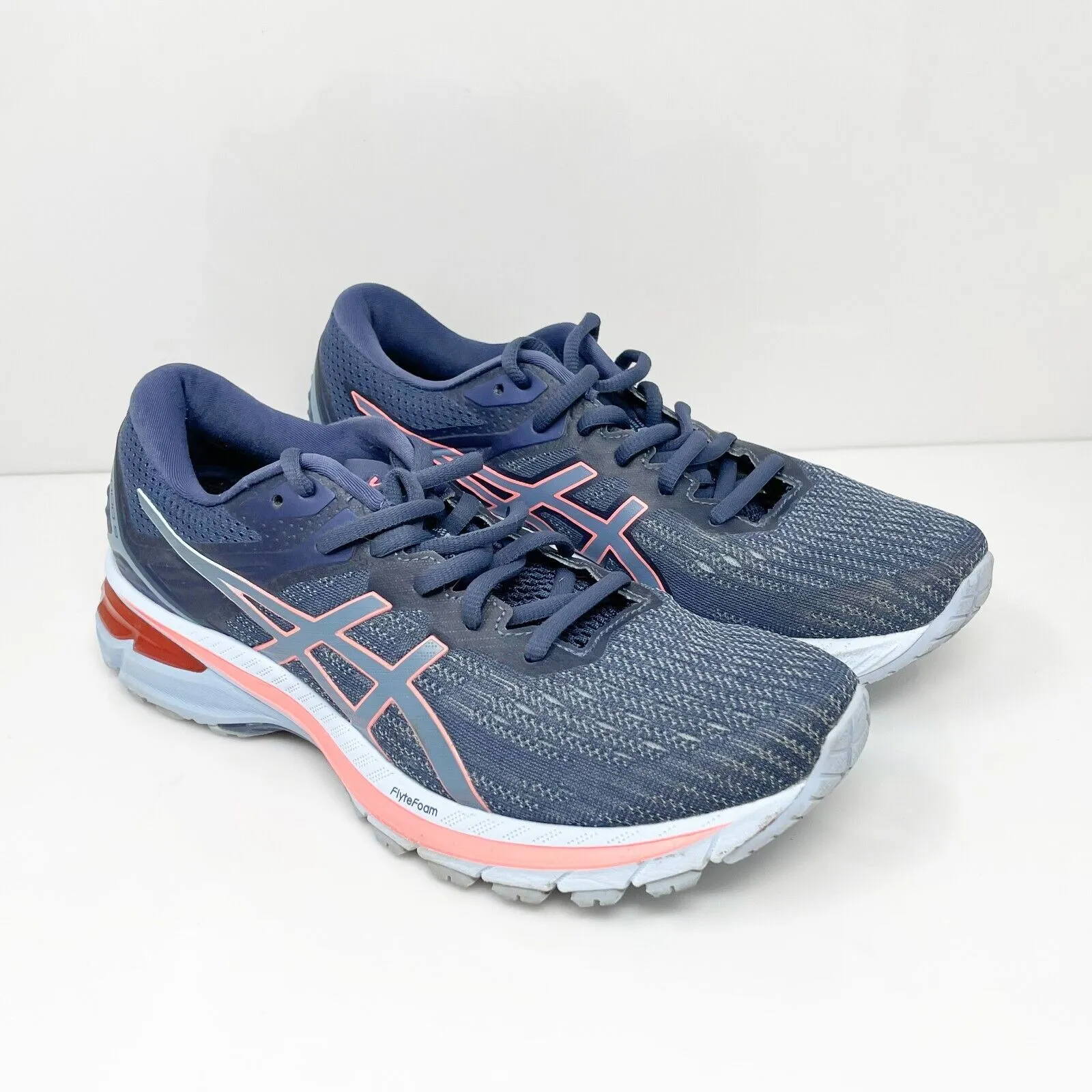 Asics Womens GT 2000 9 1012A859 Blue Running Shoes Sneakers Size 8.5