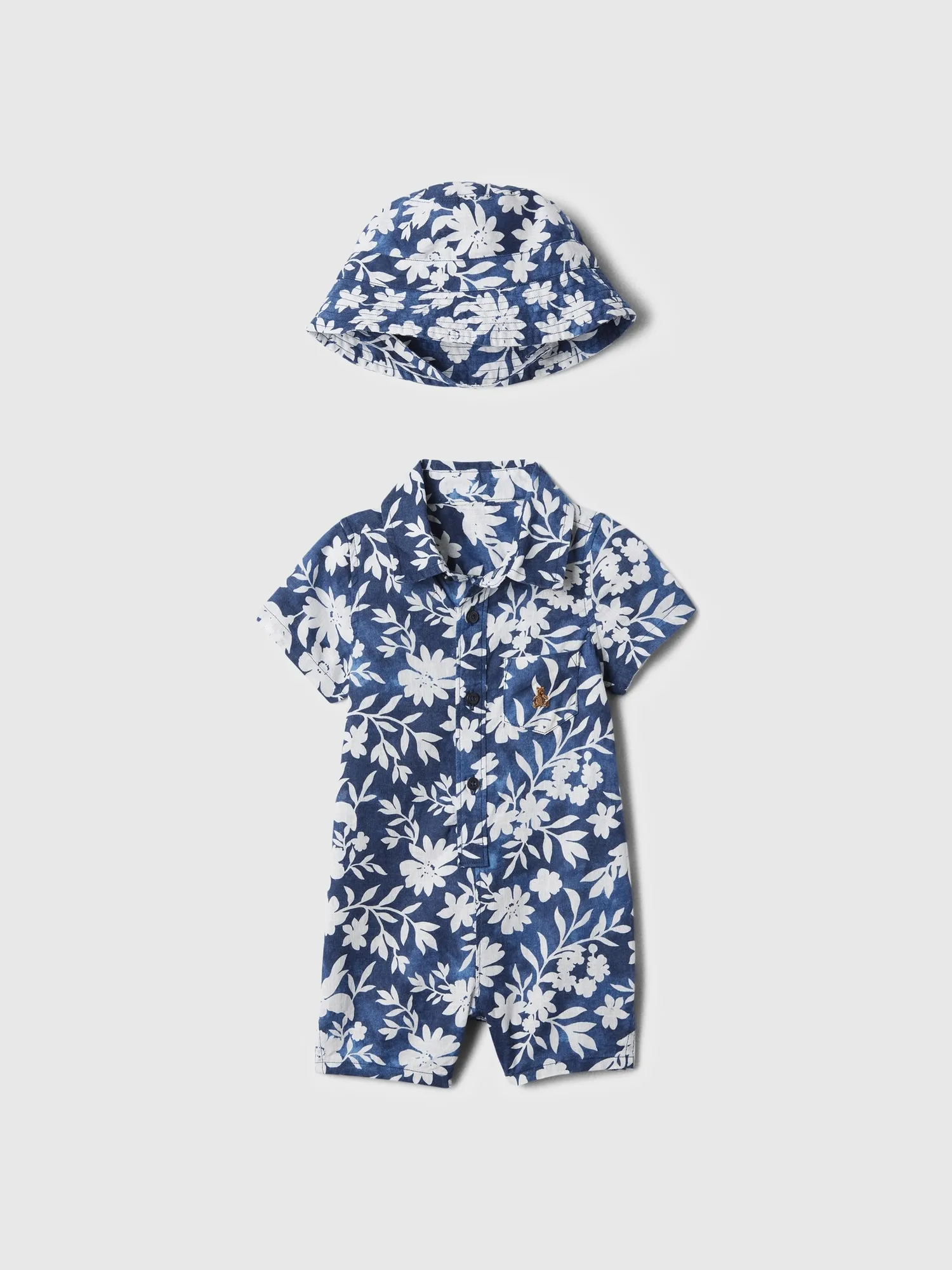 Baby Romper Two-Piece Outfit Set