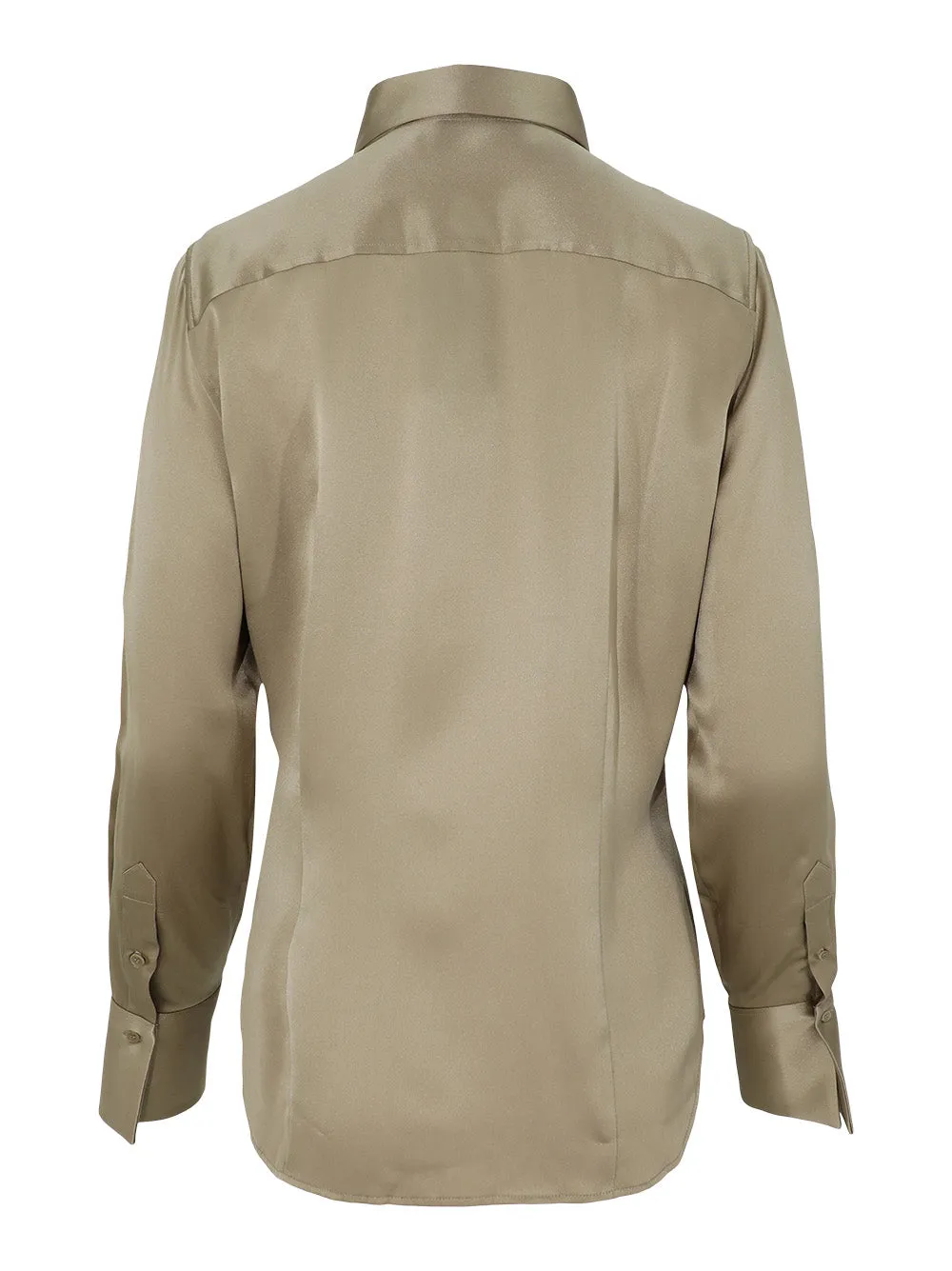 Barbara Bui Silk Satin Bow Blouse