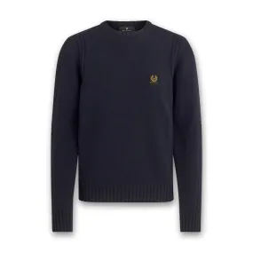 Belstaff - Watch Crew Neck Jumper in Dark Ink