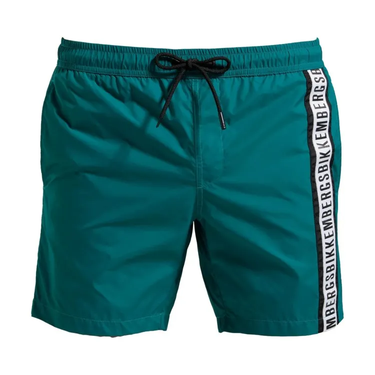 BIKKEMBERGS BKK3MBM03 Costume  Pantaloncino Medio Uomo Verde