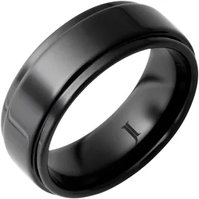 Black Diamond Ceramic Ring