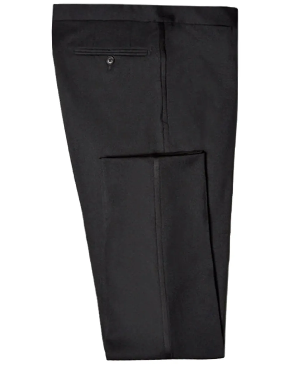 Black Tuxedo Trouser