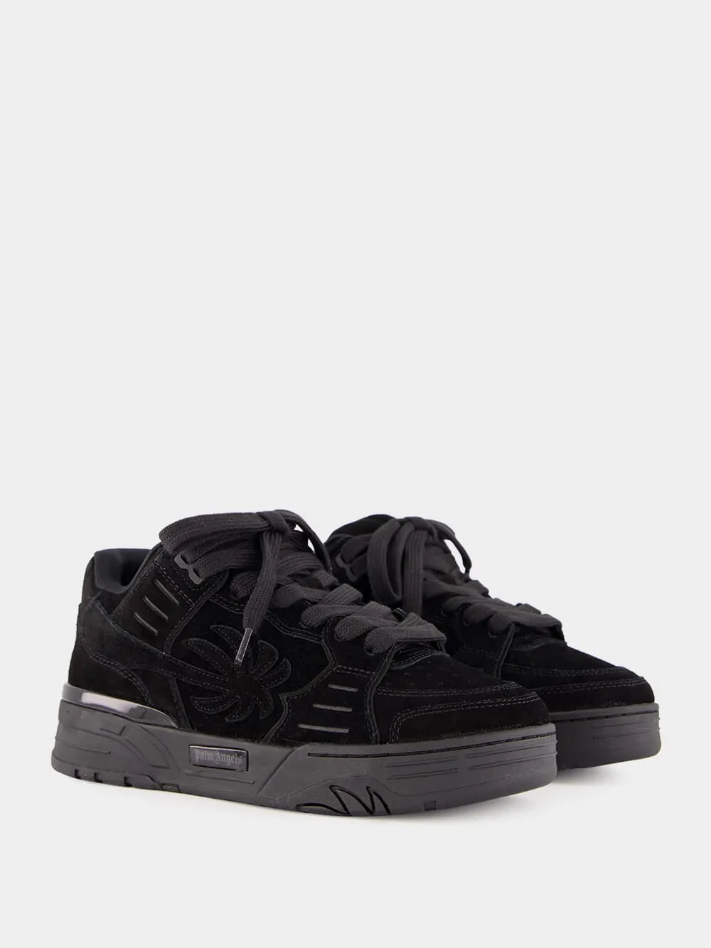 Black Venice Suede Sneakers