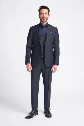 Bond Midnight Blue Three Piece Suit