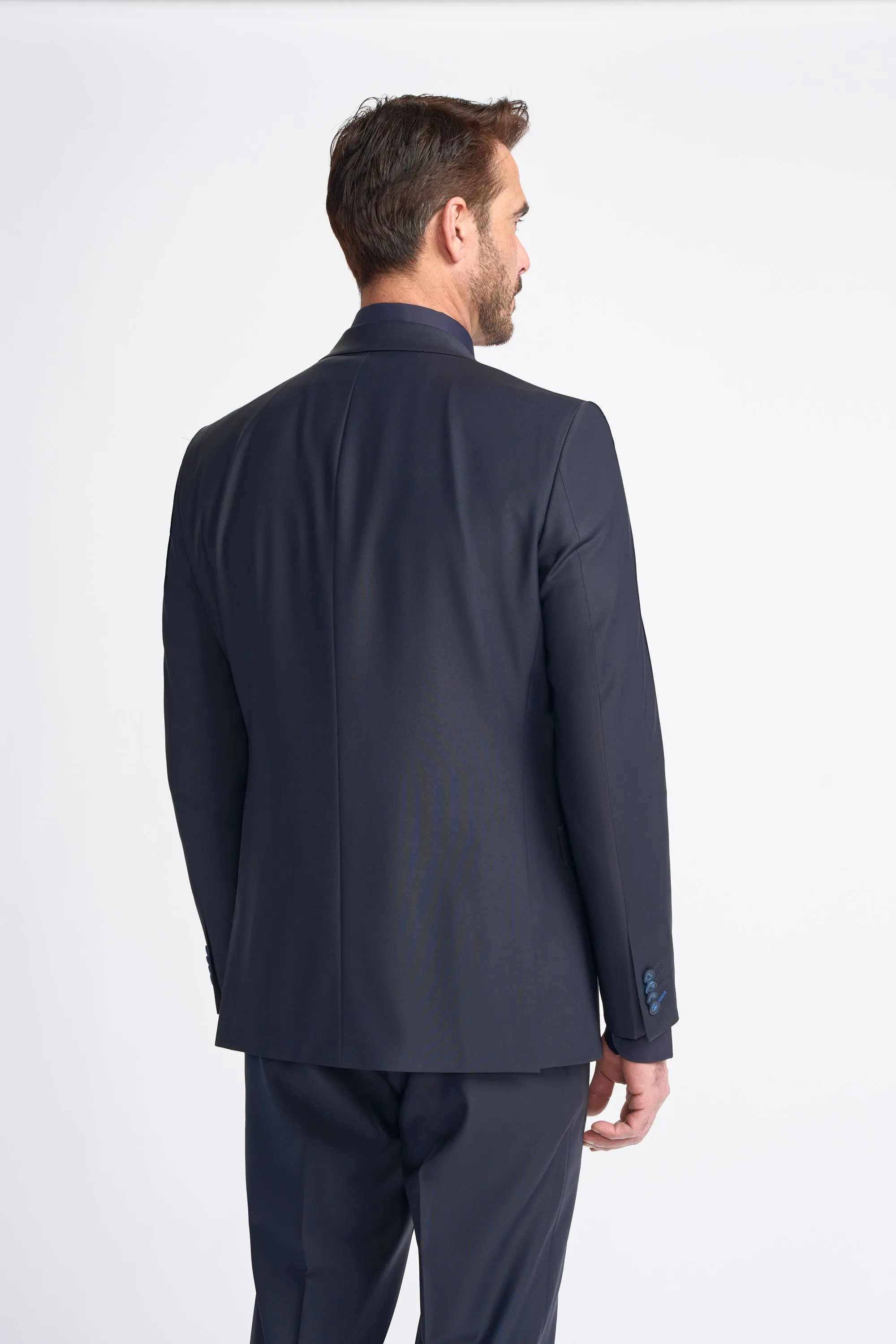 Bond Midnight Blue Three Piece Suit