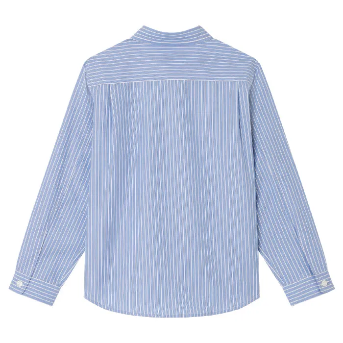 Bonpoint Child Tangui Shirt Blue Stripes