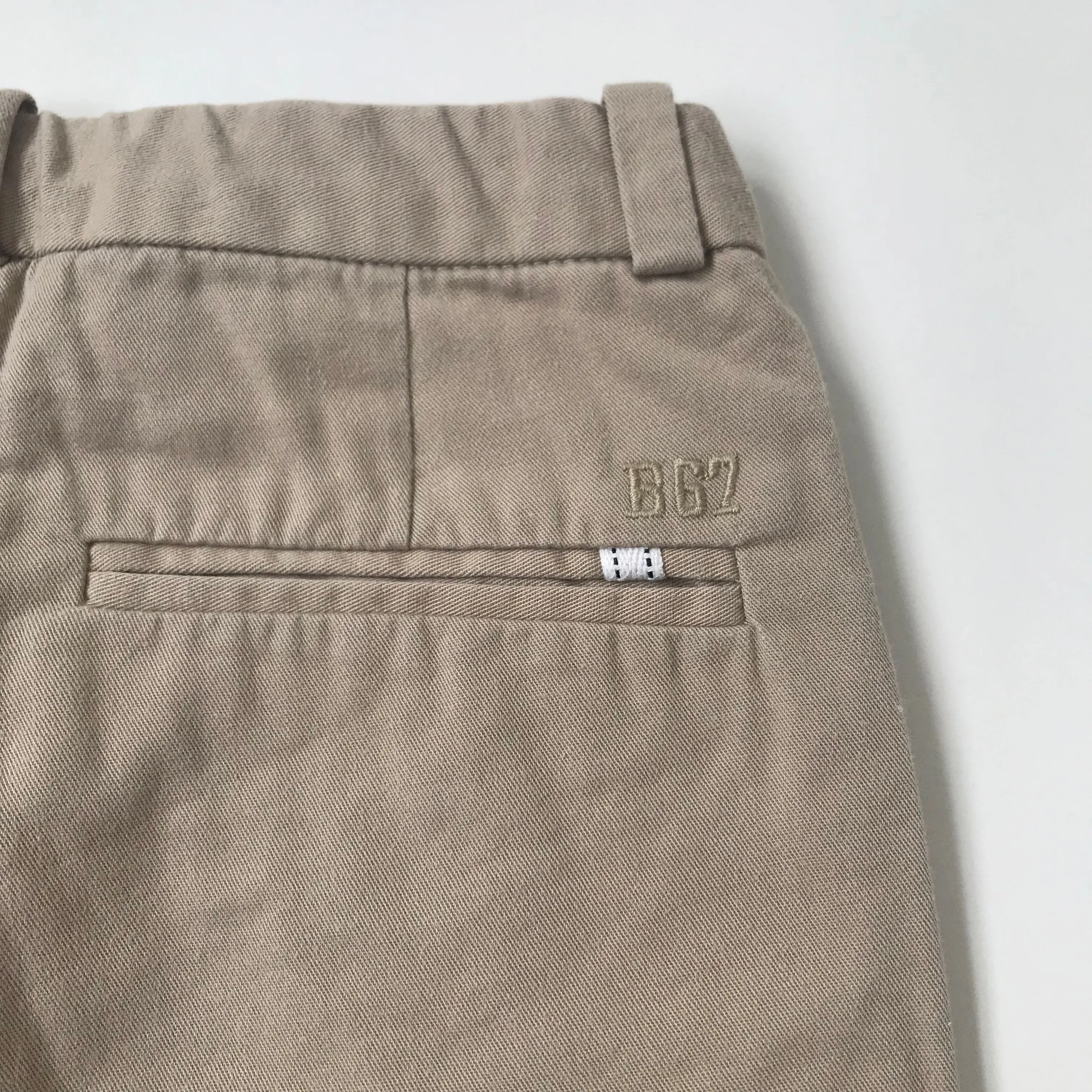 Bonpoint Stone Chino Shorts: 6 Years