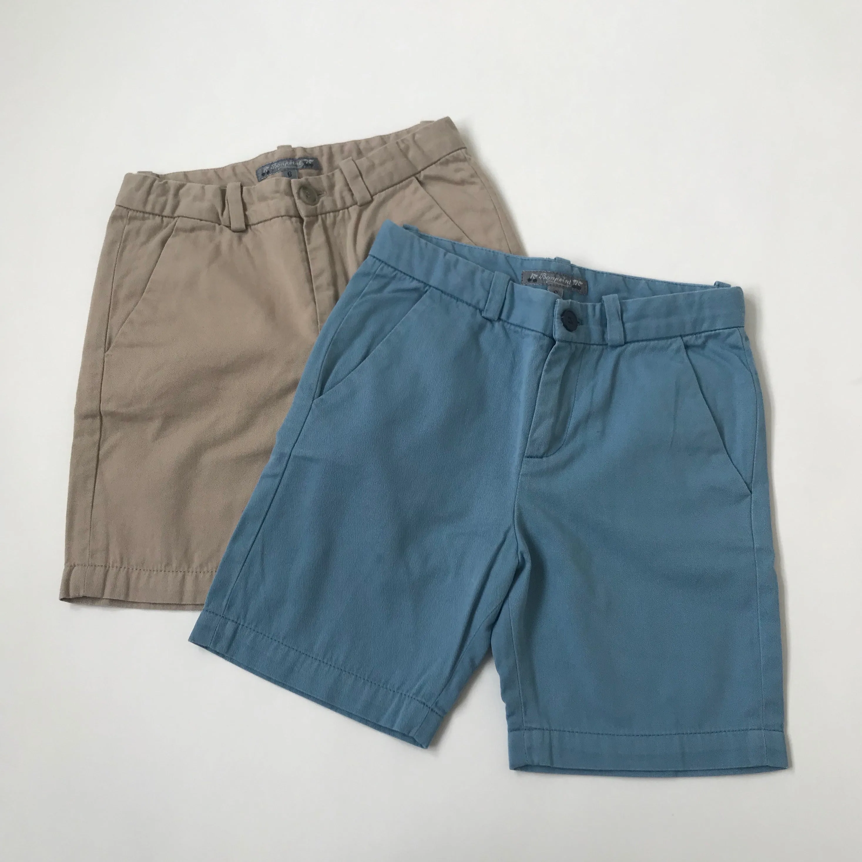 Bonpoint Stone Chino Shorts: 6 Years