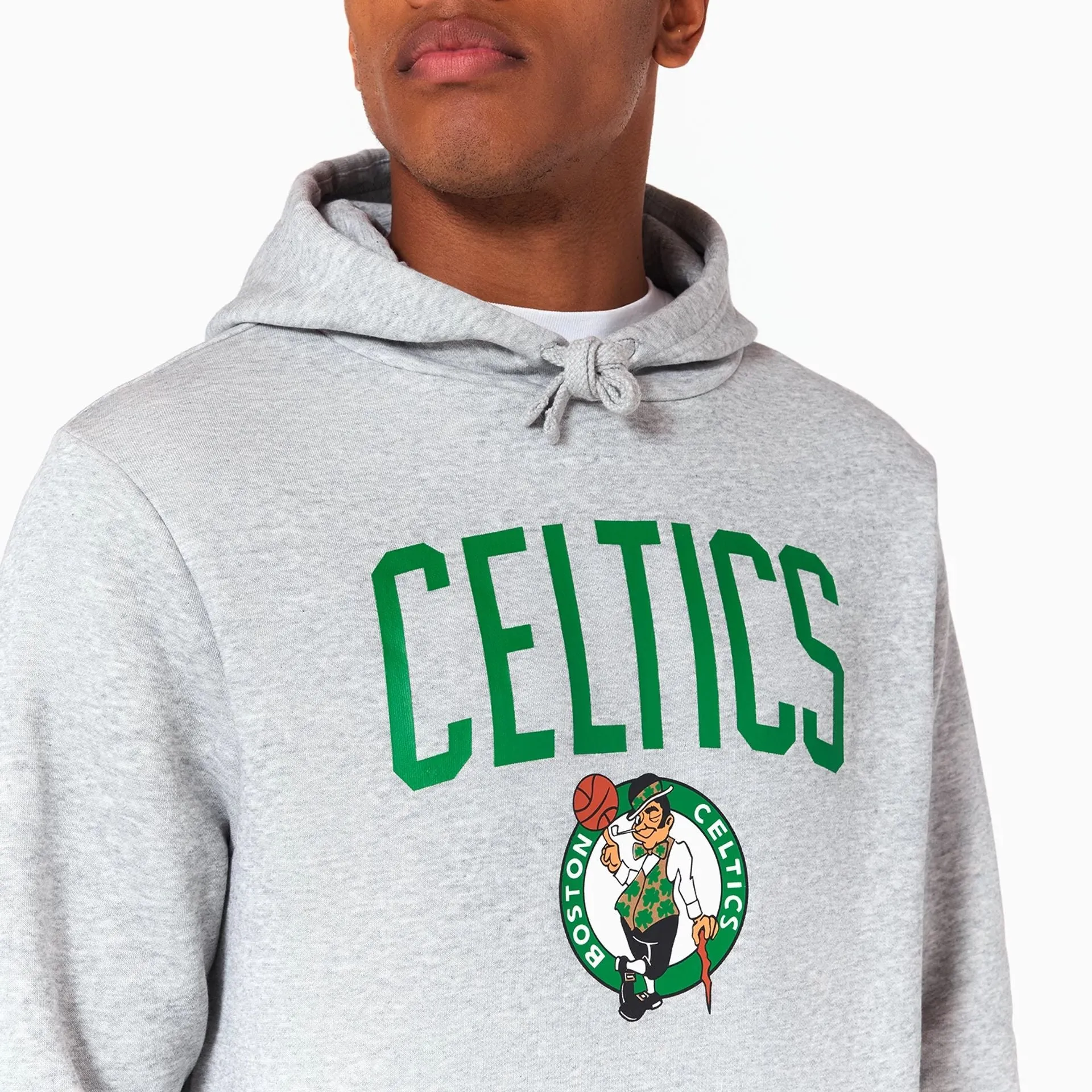 Boston Celtics NBA Grey Pullover Hoodie