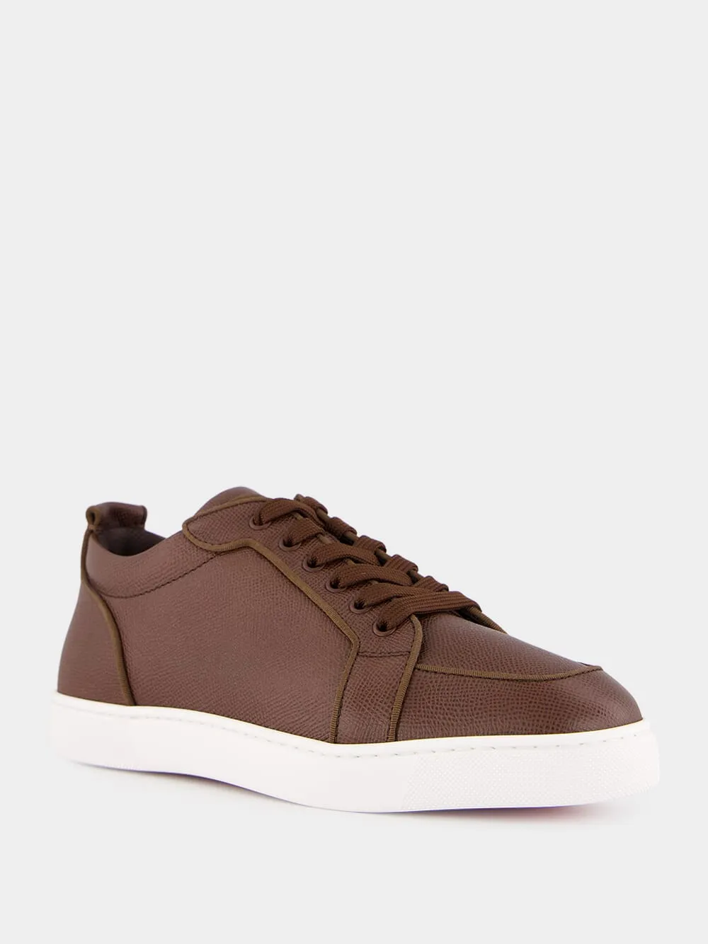 Brown Rantulow Orlato Calf Leather Sneakers