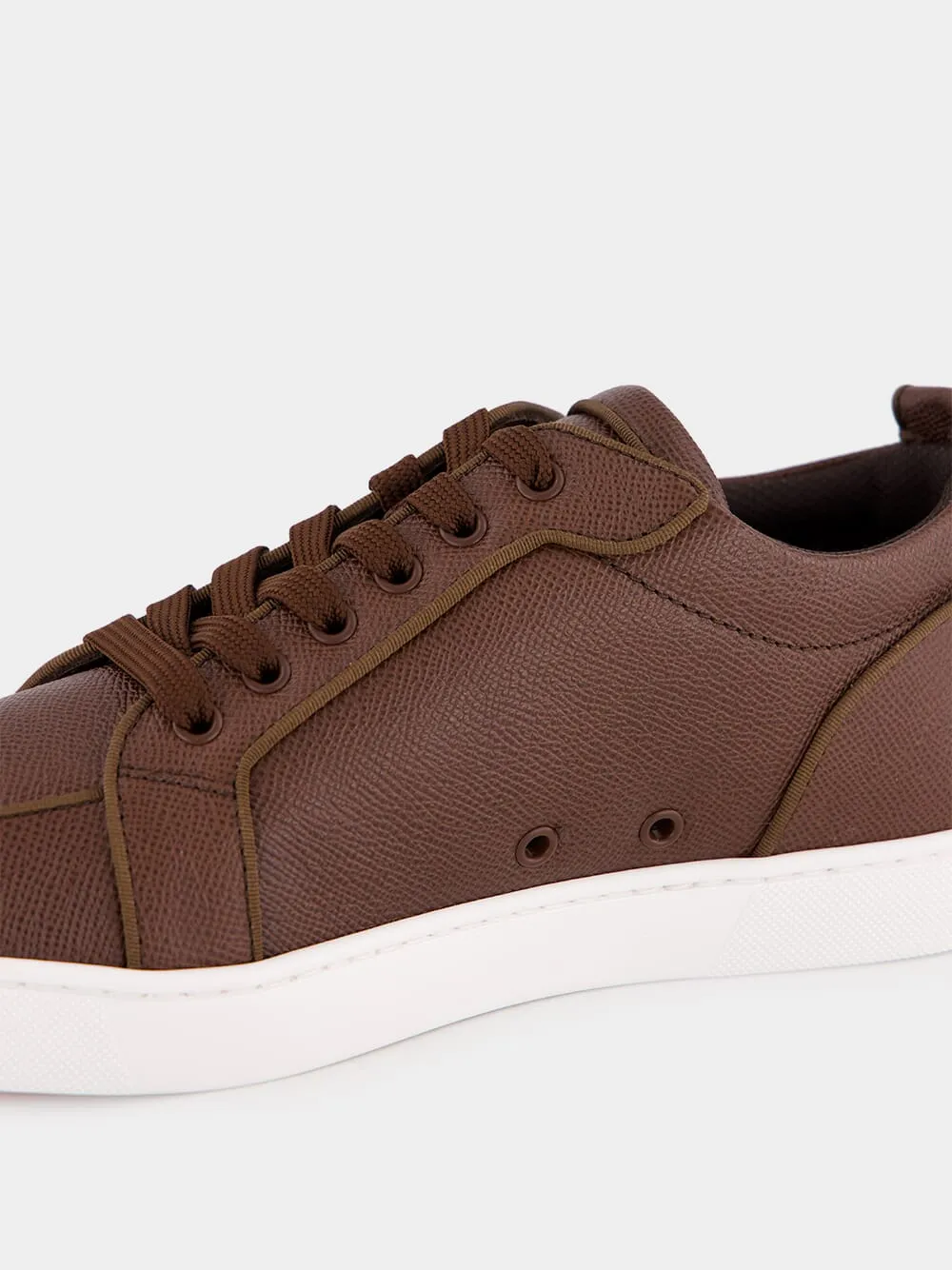 Brown Rantulow Orlato Calf Leather Sneakers