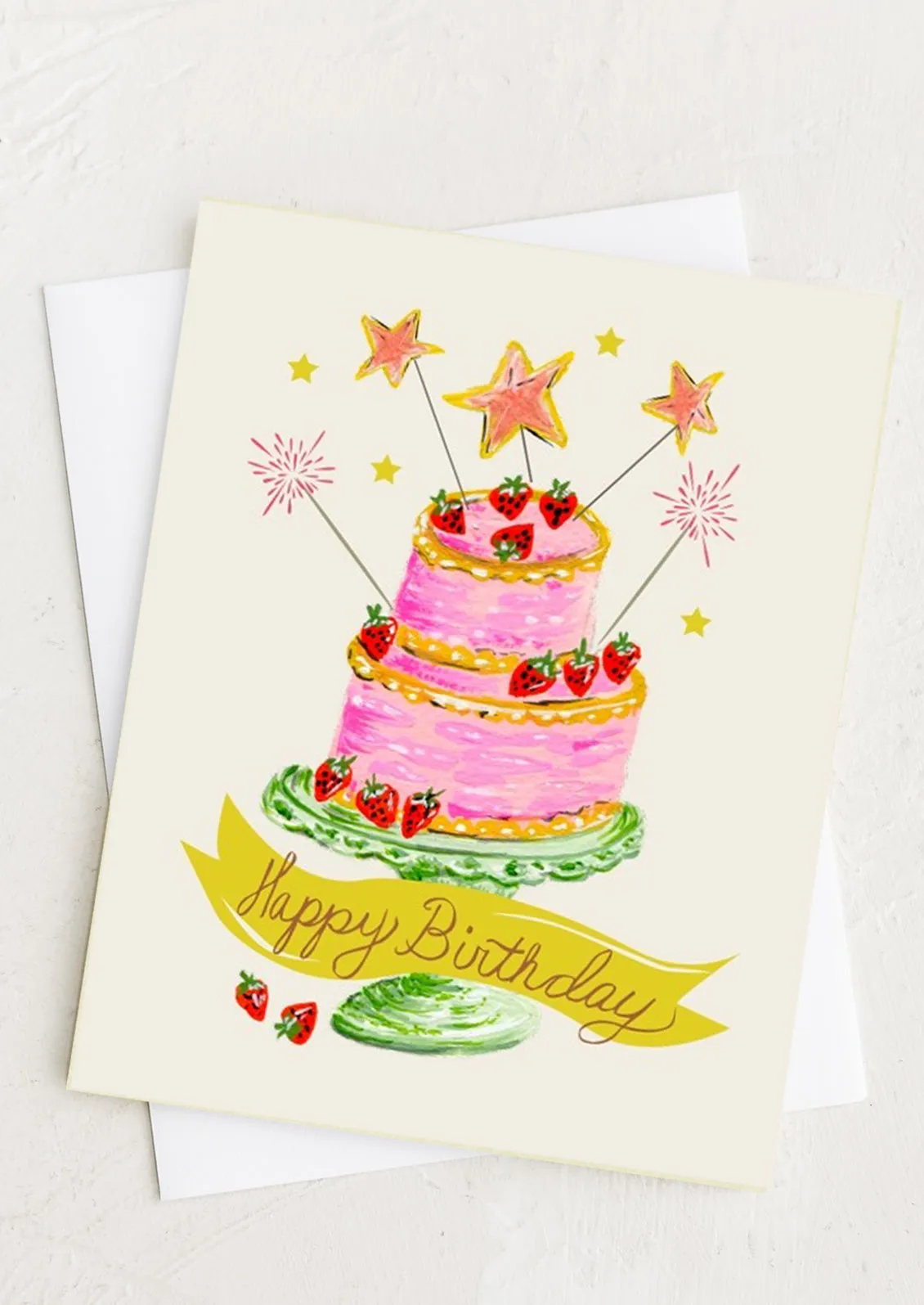 Cake Stand Birthday Card