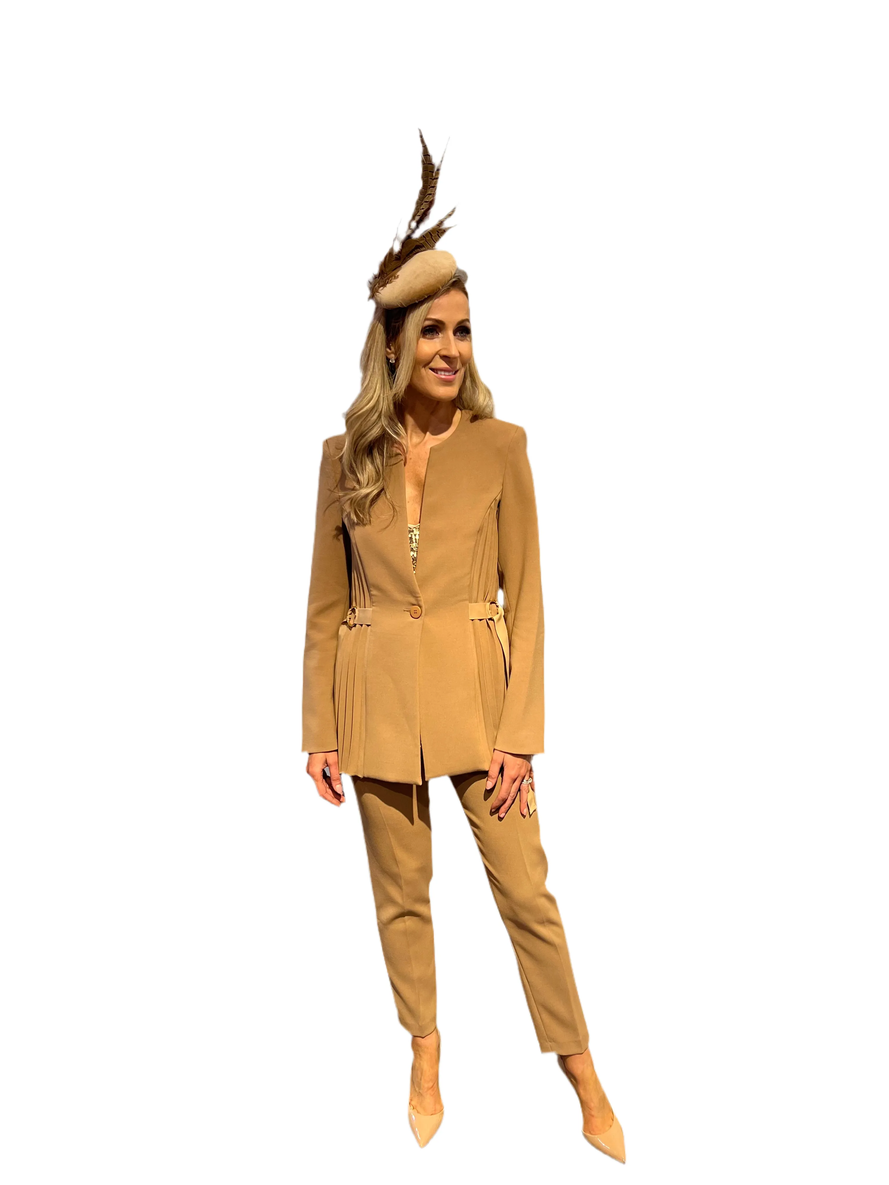 Camel Blazer /Pant Suit