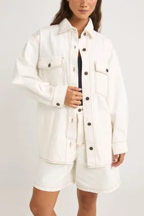 Camilla Oversized Jacket Ivory