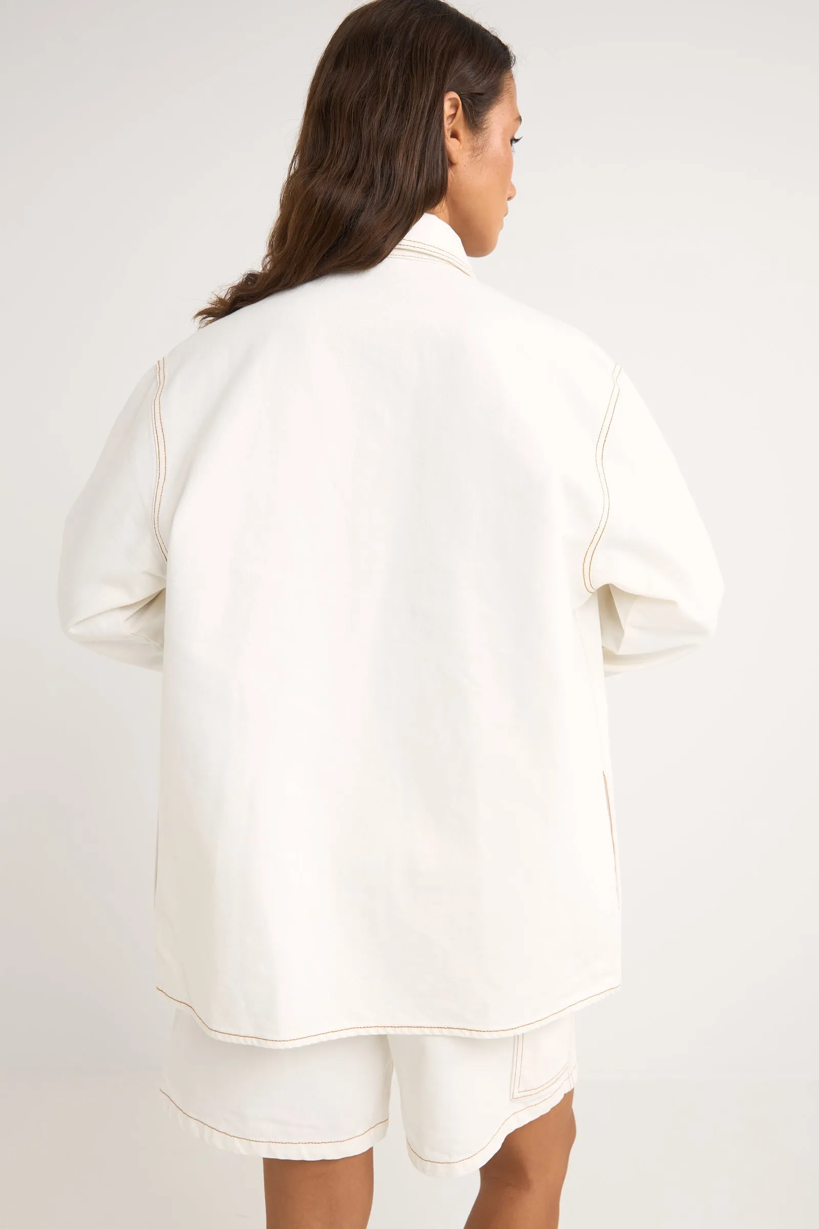 Camilla Oversized Jacket Ivory