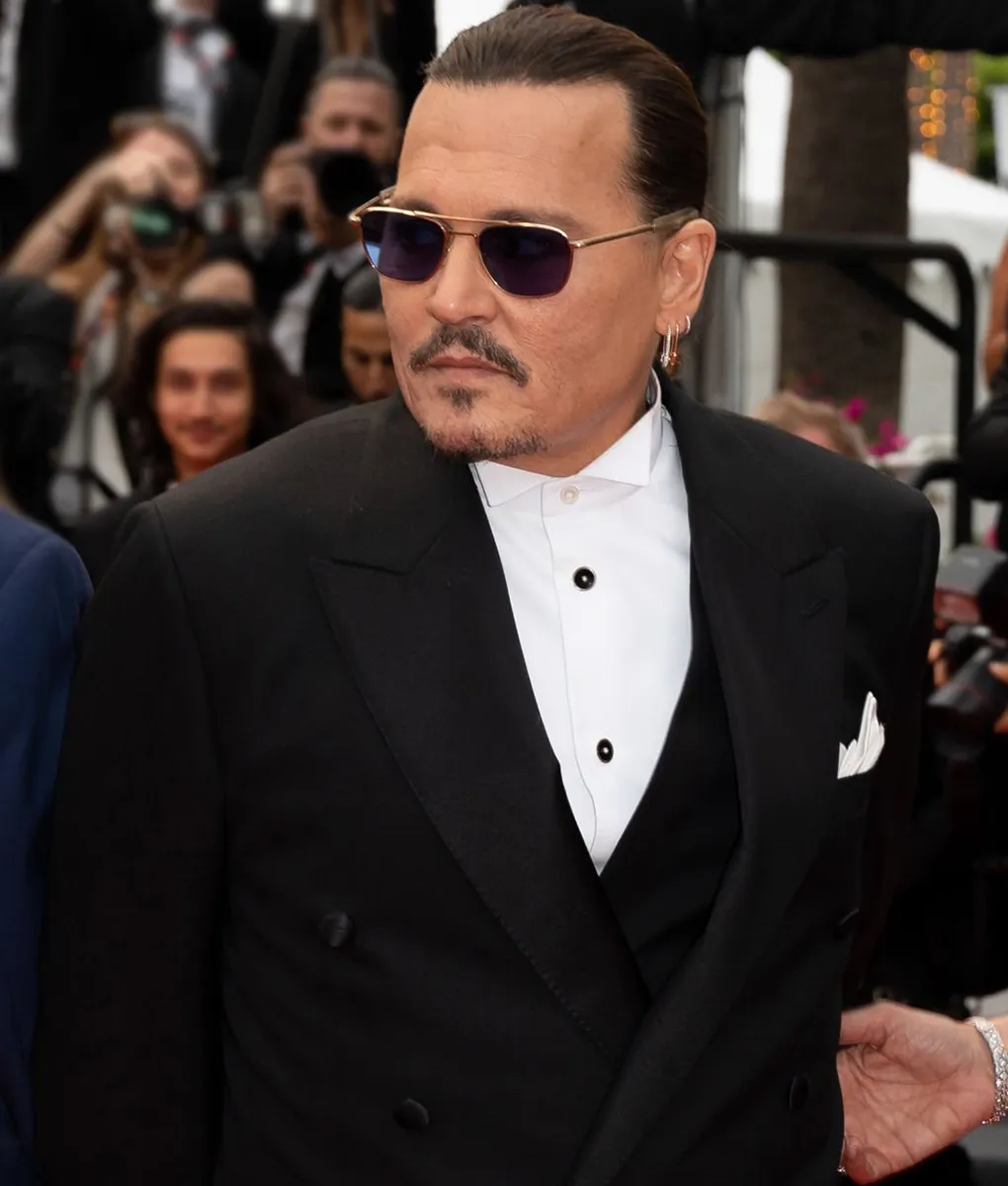 Cannes 2023 Johnny Depp Tuxedo - Johnny Depp Black Tuxedo