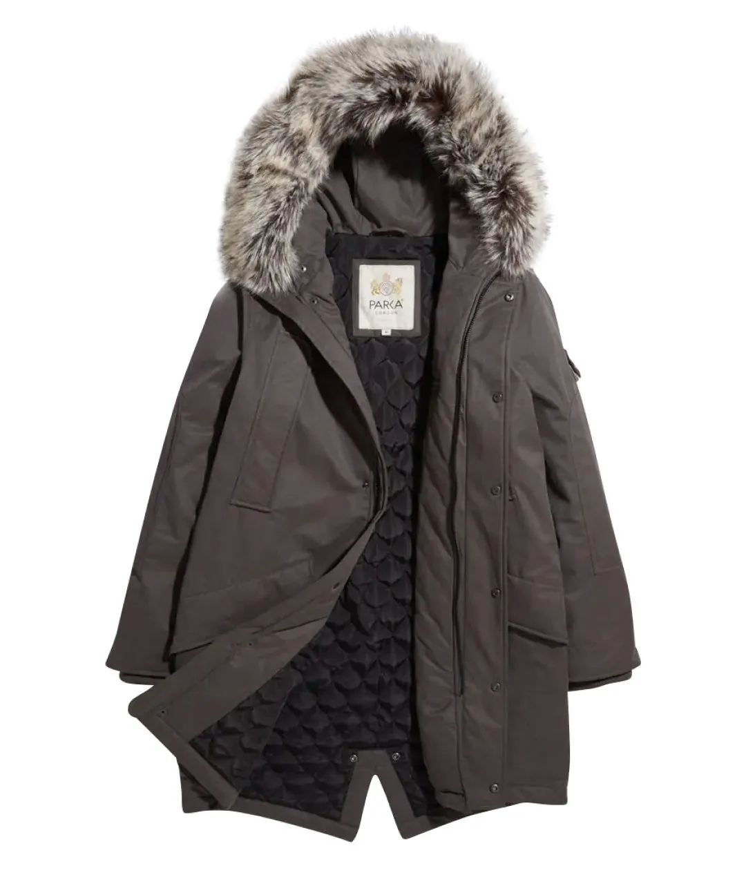 Carnaby Long-Length Faux Fur Parka