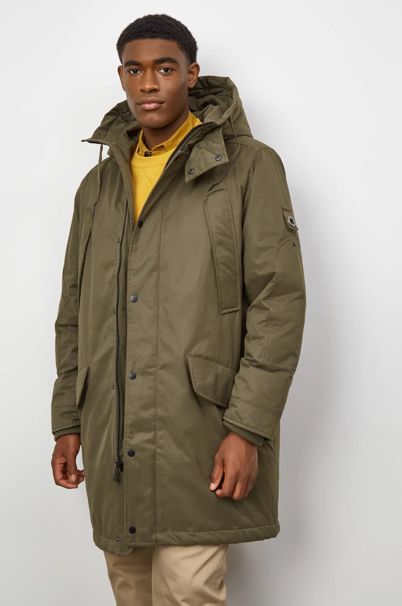 Carnaby Long-Length Faux Fur Parka