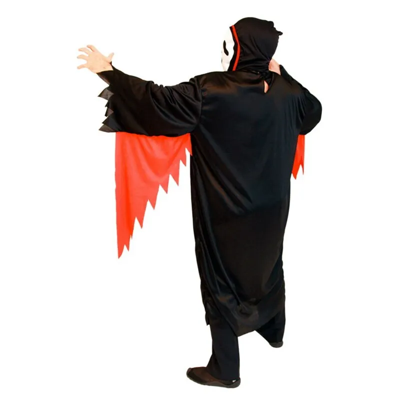 Carnival Costumes Family Matching Scary Black Darkness Devil  Halloween Ghost Costume Cosplay for Adult Kids