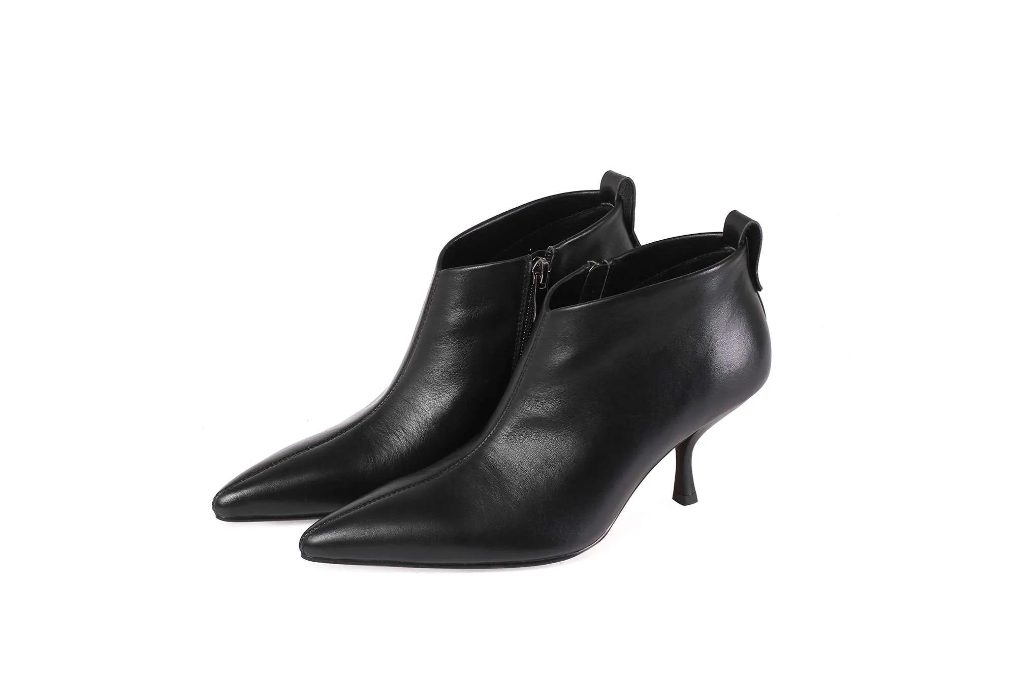 Carolyn Low Ankle Boots