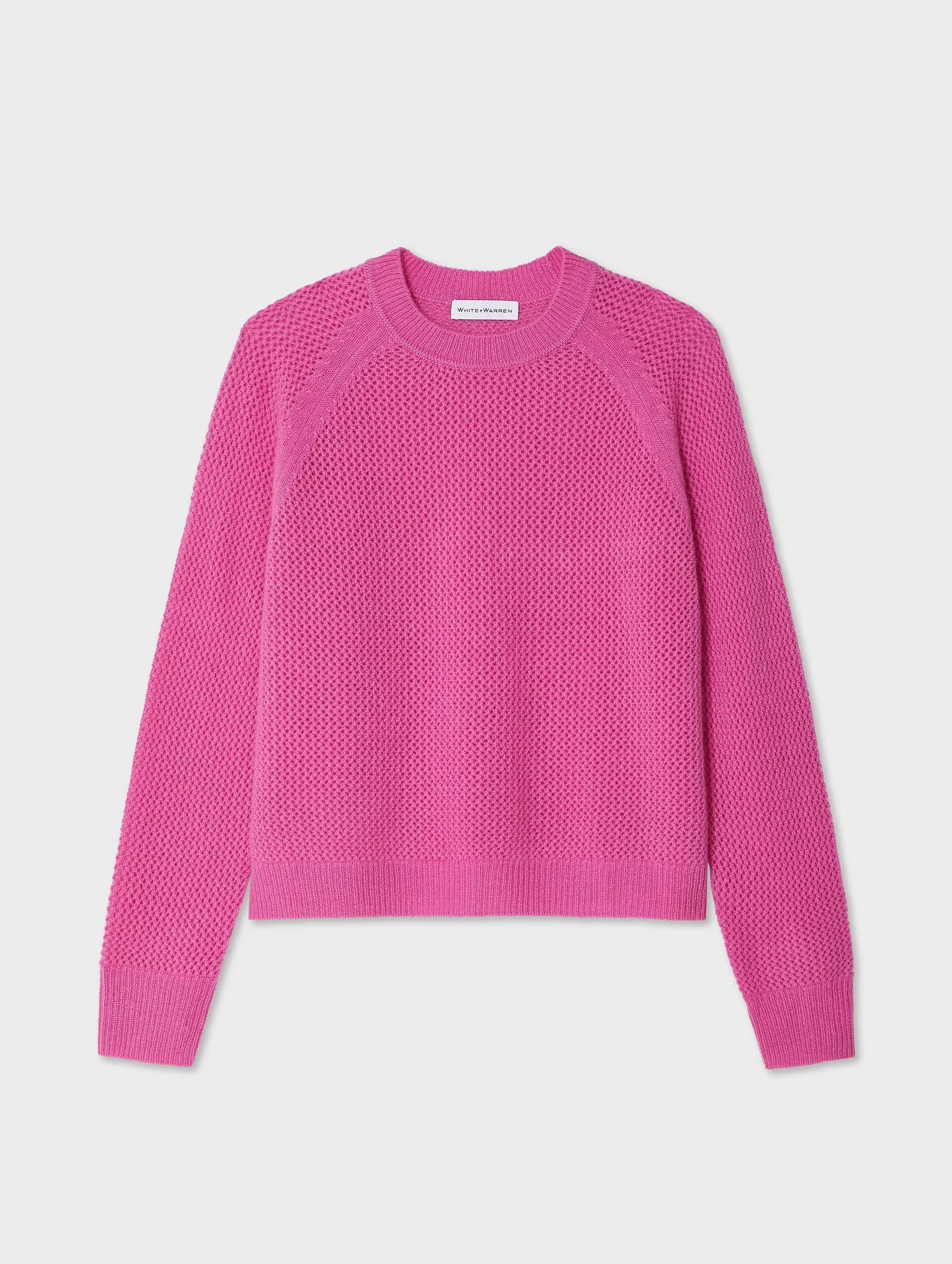 CASHMERE MESH SWEATSHIRT