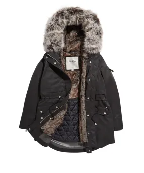 Caversham Long-Length Faux Fur Parka aka The Two-In-One