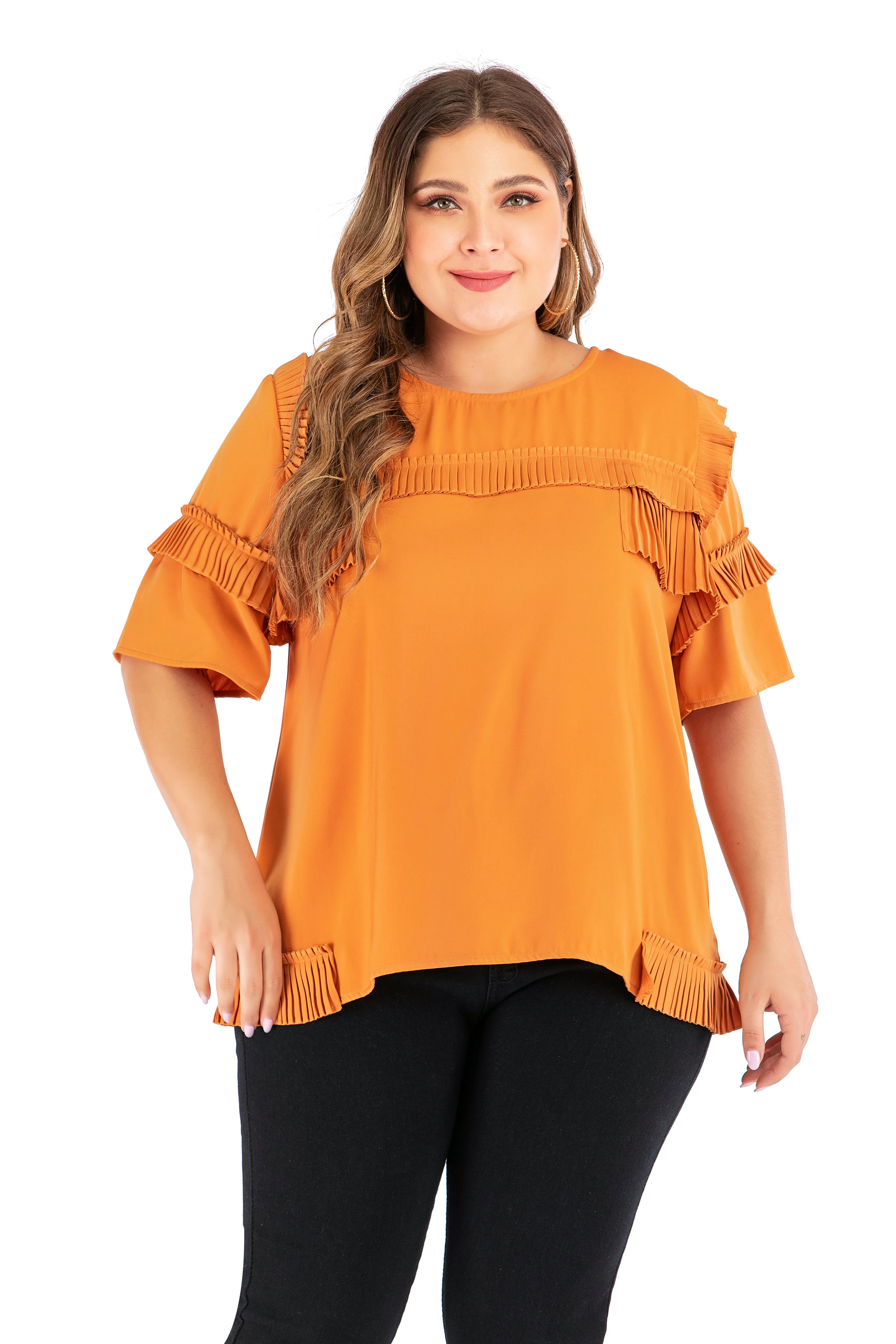 Chichi Pleated Top