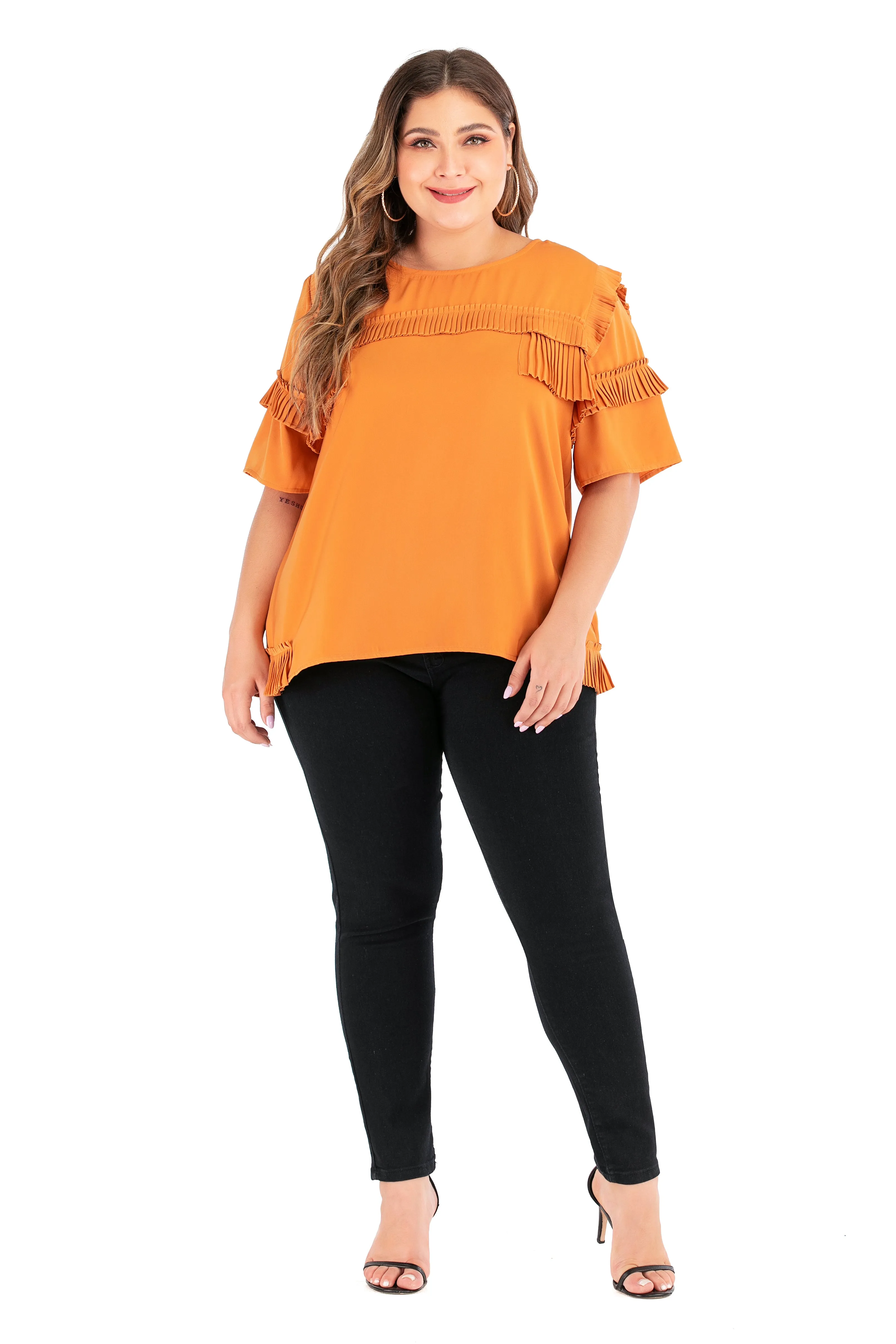 Chichi Pleated Top