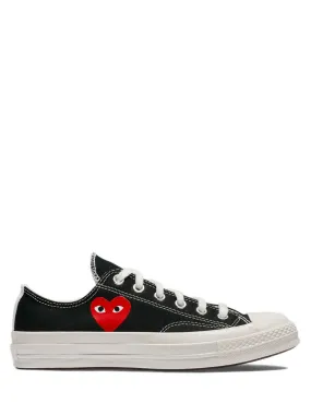 Converse Low 'Chuck Taylor' Sneakers Small Heart - Black