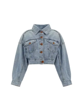 CROPPED DENIM JACKET