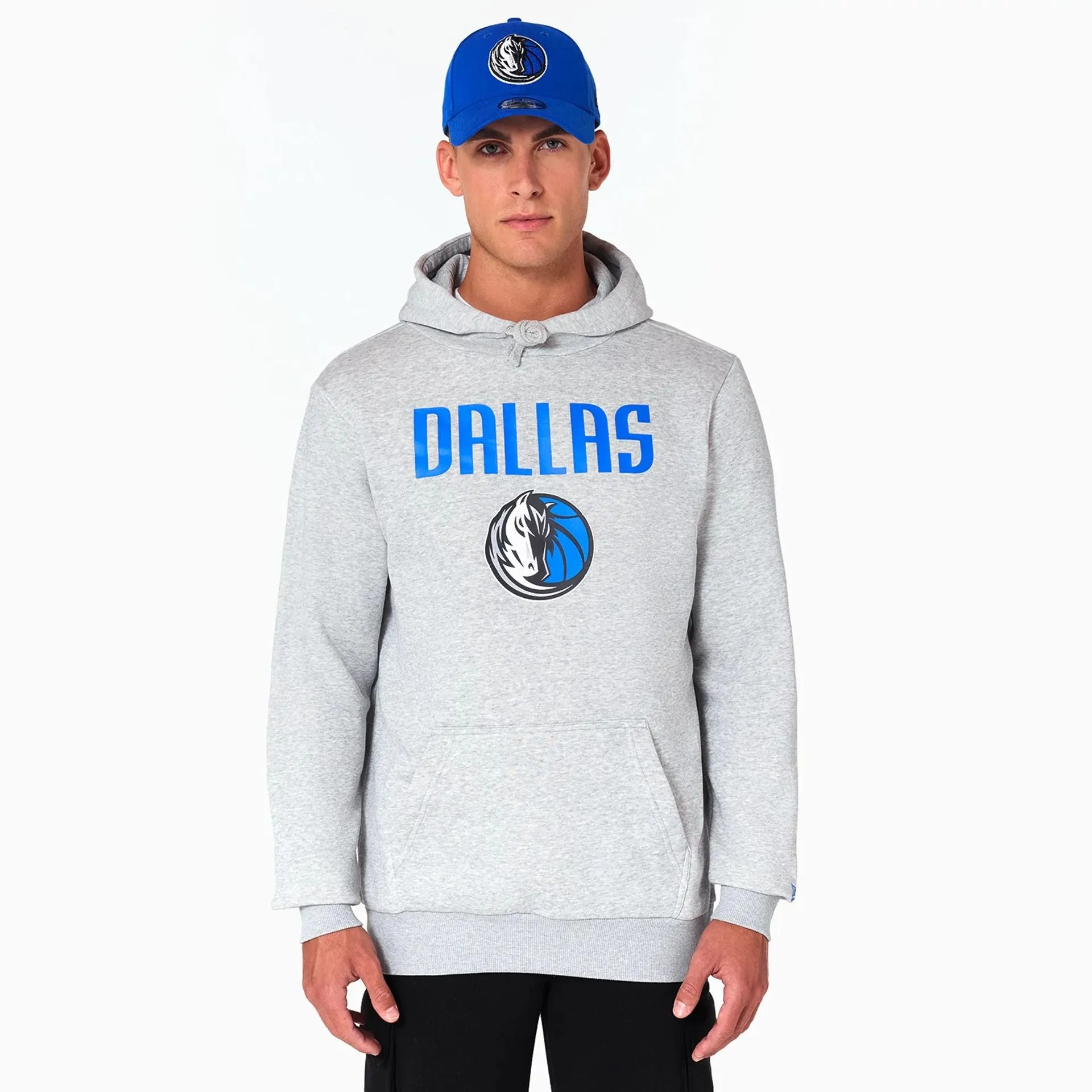 Dallas Mavericks NBA Grey Pullover Hoodie