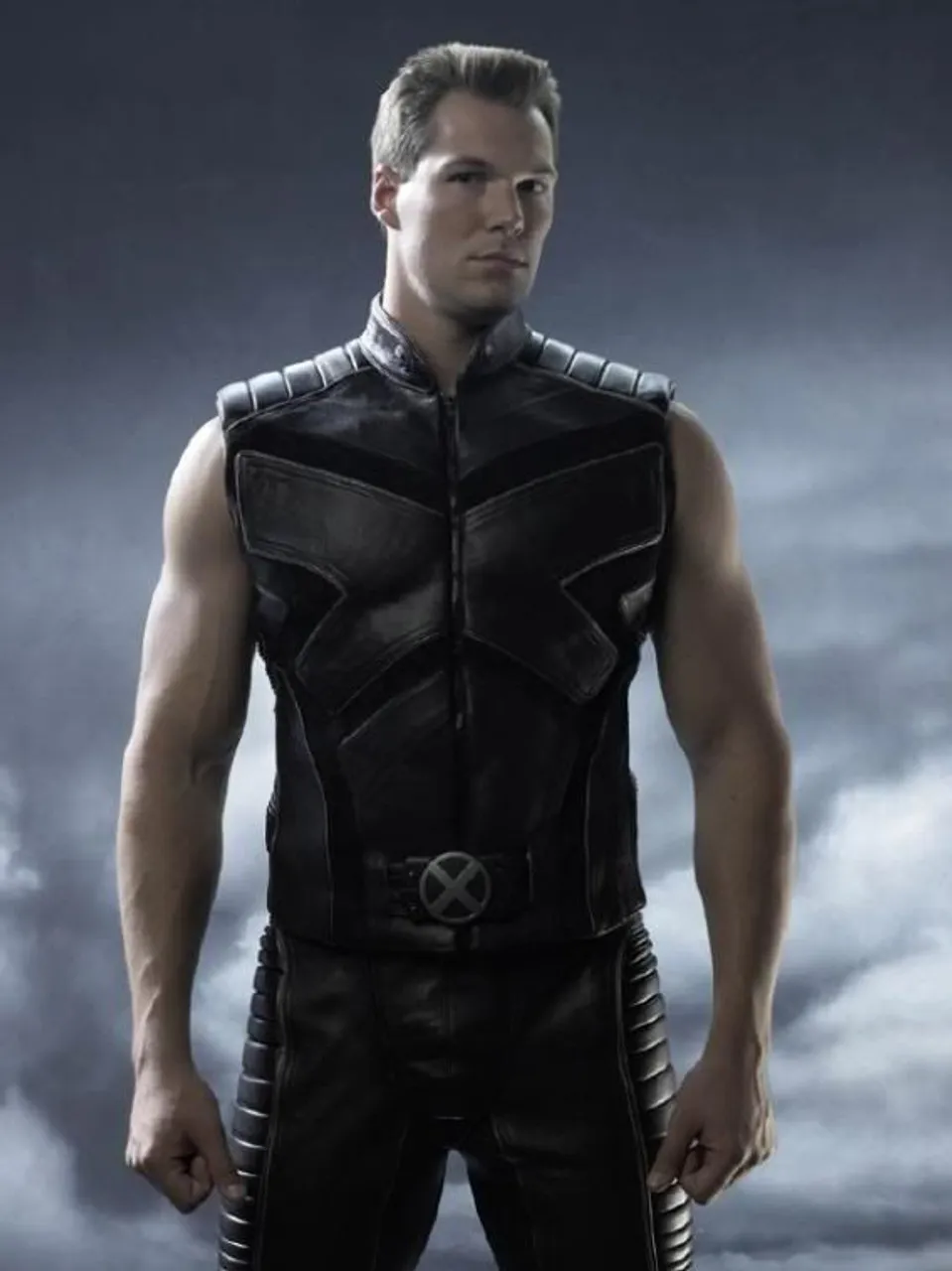 Daniel Cudmore DeadPool (Movie) Leather Vest - Famous Jackets