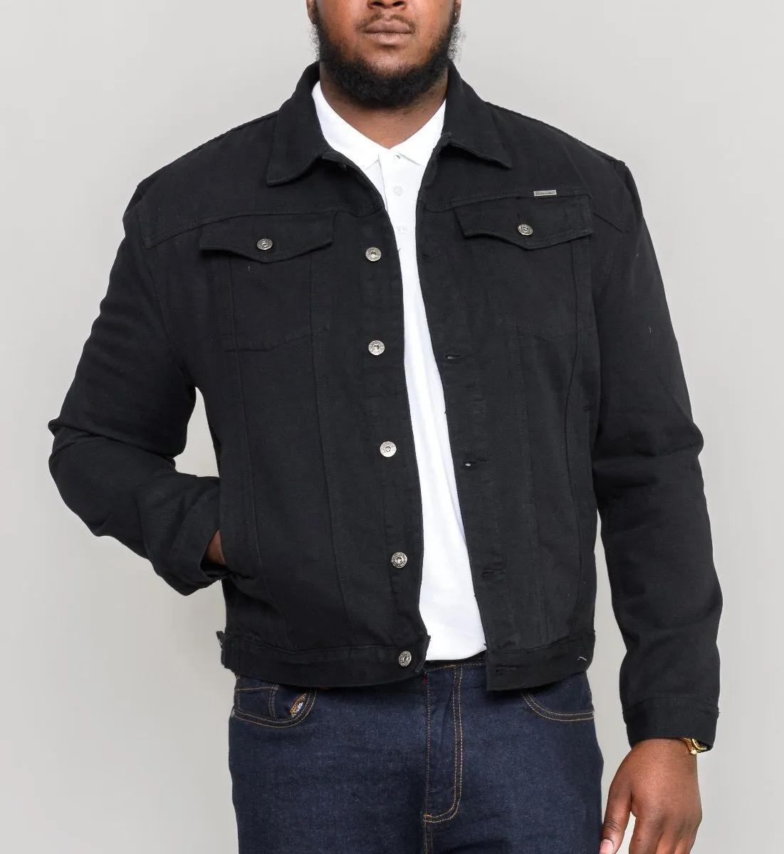 Duke Kingsize Big Western Denim Jacket Black