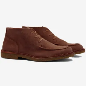 Dukeflex Suede Boots - Havana