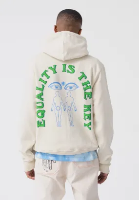 Equality Is Key Hoodie - beige