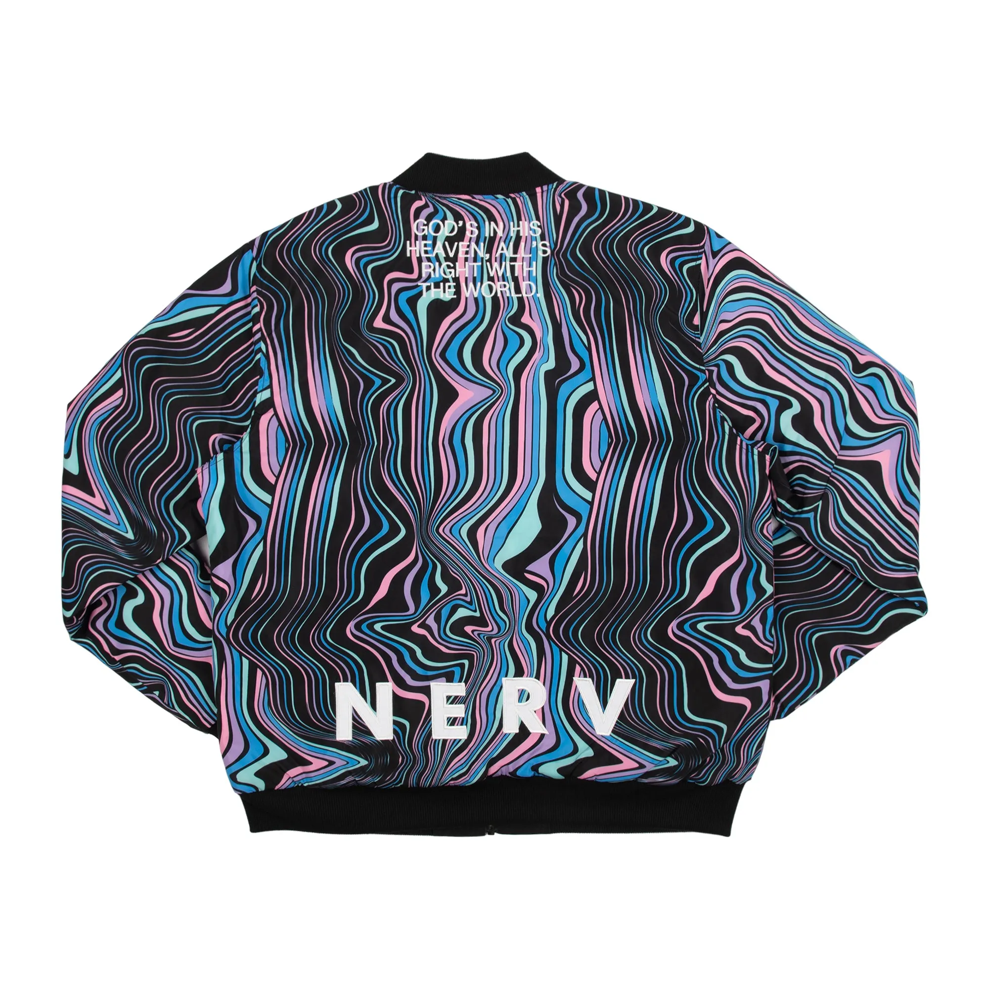 Eva Unit-01 Reversible Bomber Jacket