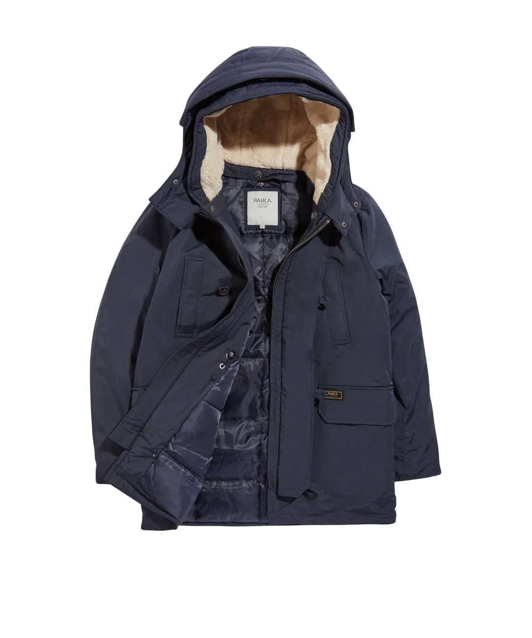 Expedition Mid-Length Shearling Parka