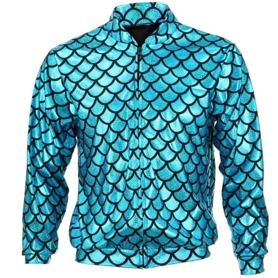 Flash Jacket Blue Scale