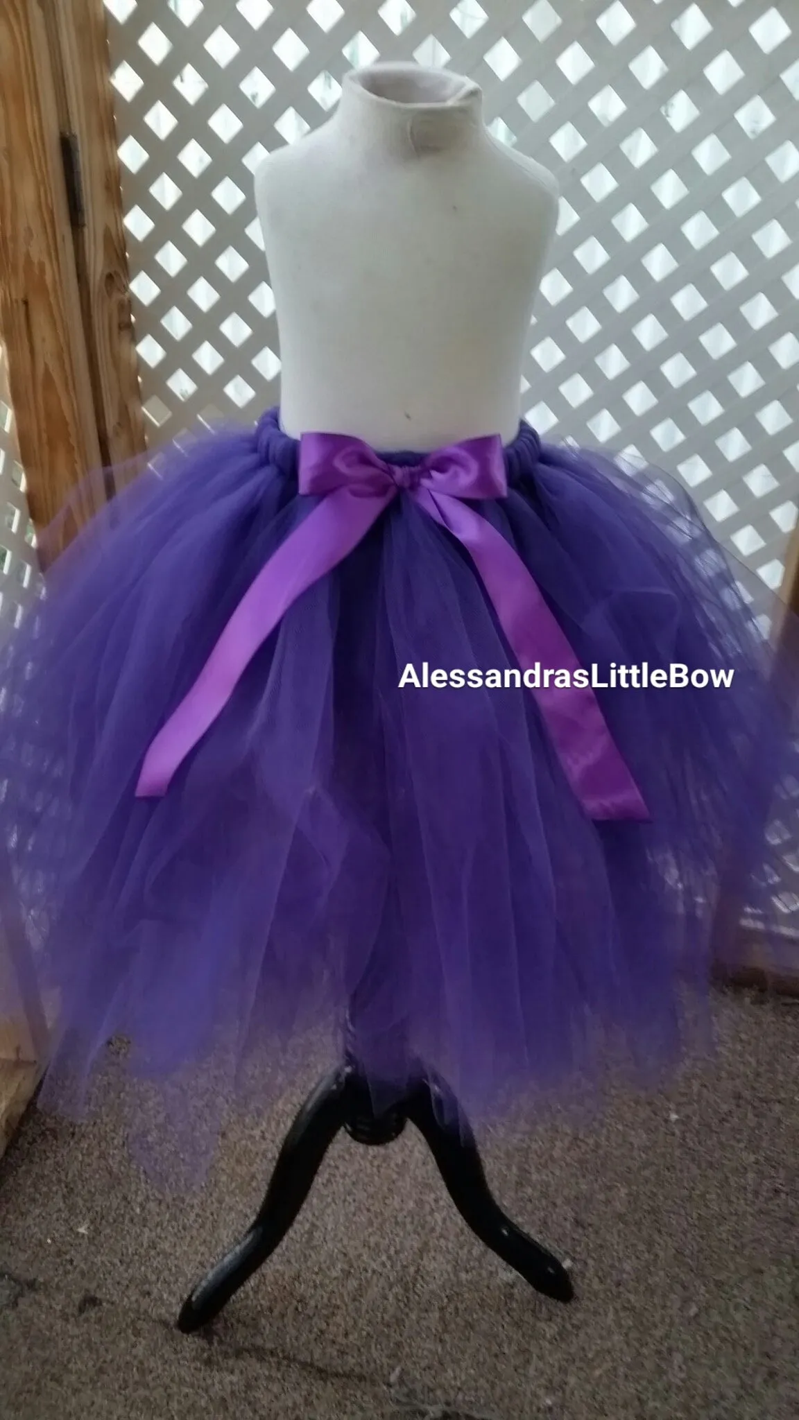 Full lenght flower girl tutu skirt pick color