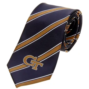 Georgia Tech Yellow Jackets Woven Poly Tie