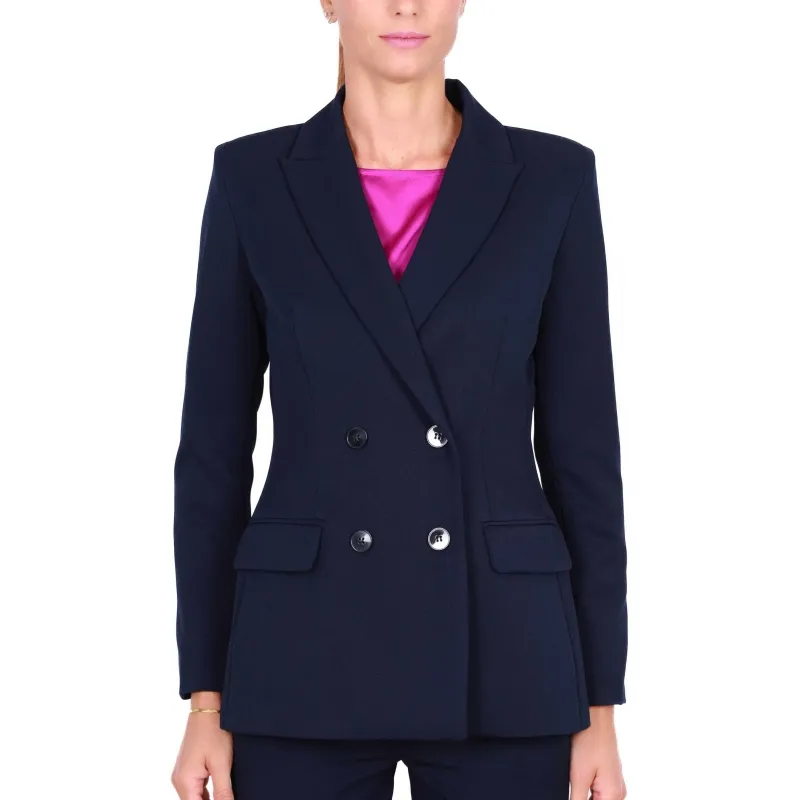 GIACCA BLAZER DOPPIOPETTO, BLU