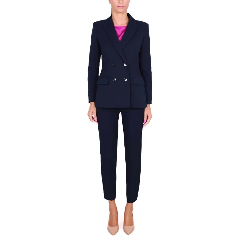 GIACCA BLAZER DOPPIOPETTO, BLU