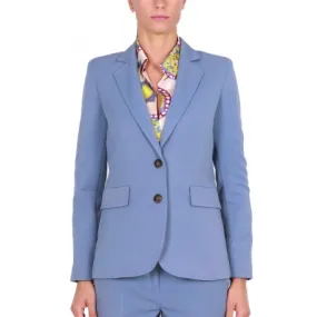 GIACCA BLAZER MONOPETTO, AZZURRO