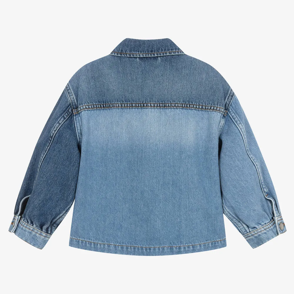 Girls Blue Denim Jacket