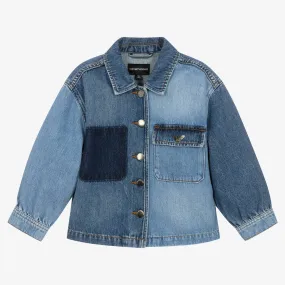 Girls Blue Denim Jacket